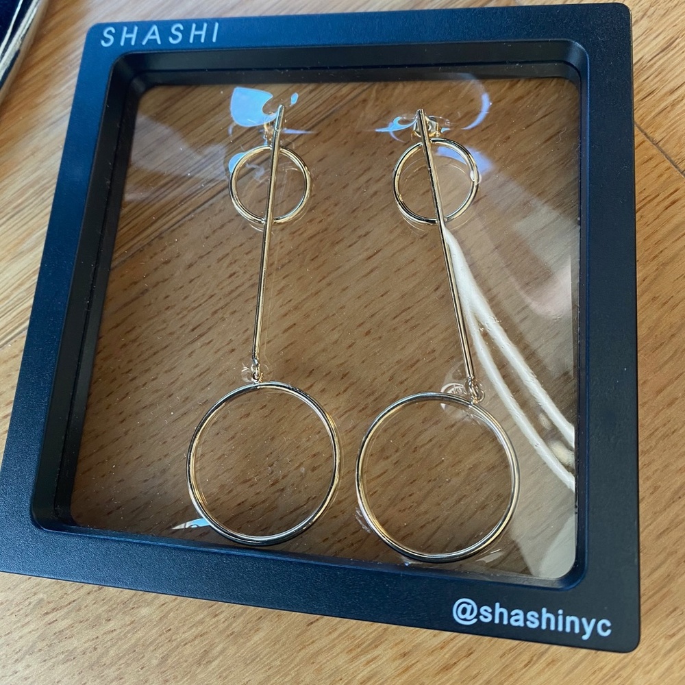 SHASHI GOLD EARRINGS